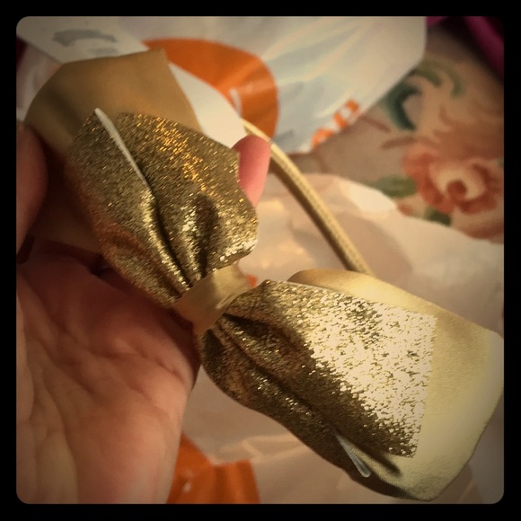 Gymboree Other - Gymboree headband gold glitter